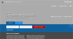 Desktop Screenshot of caribbeanclassics.co.uk